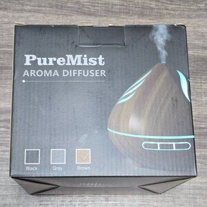Essential Oil Scent Diffuser: 500ML Aroma Mist Humidifier with Remote Control